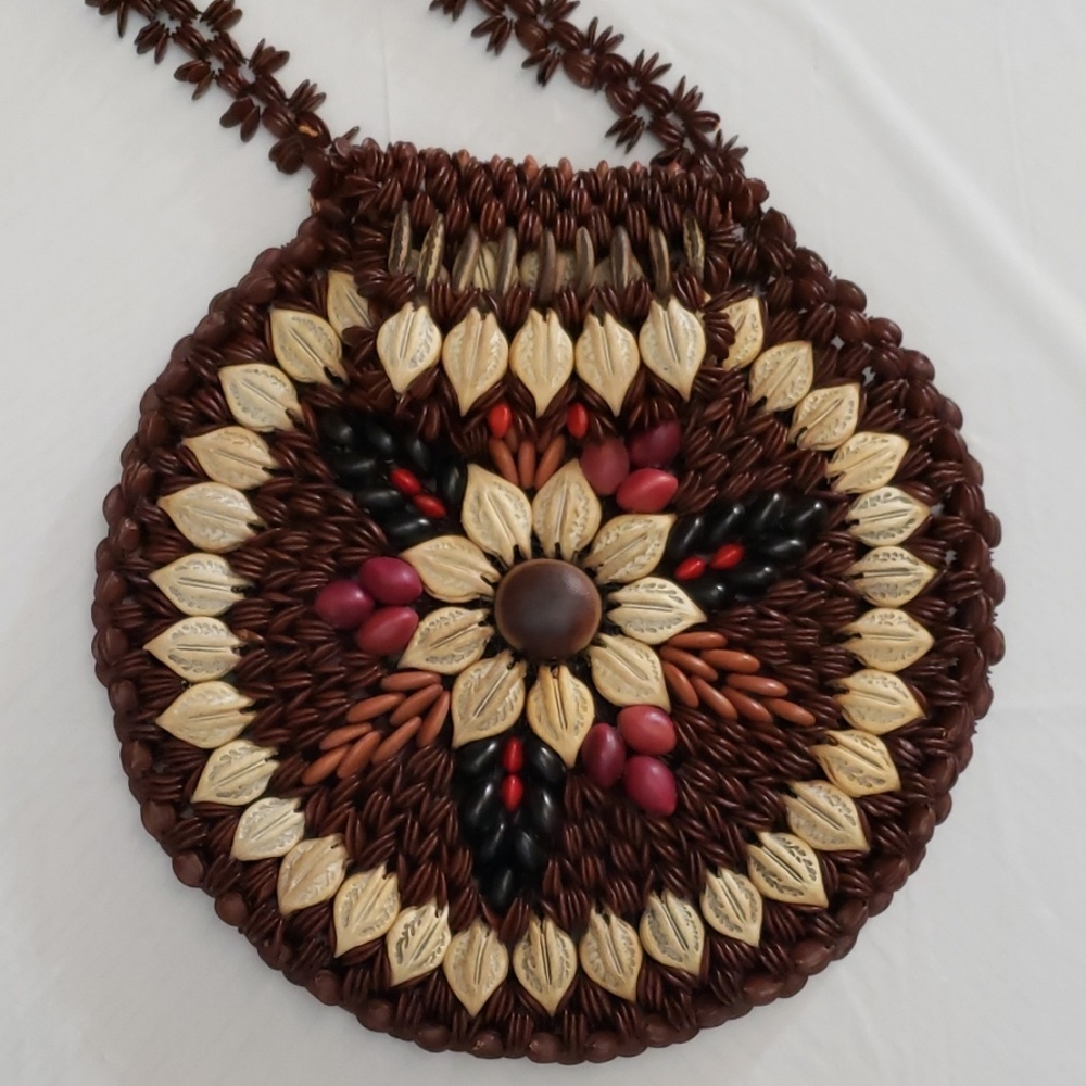 Handmade Beaded Crossbody